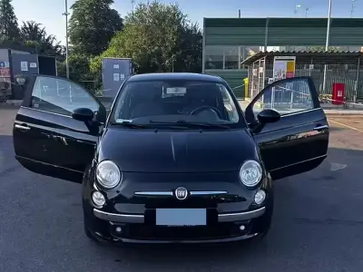 Usata Fiat 500 75 CV (55 kW) 2009 Nero Cabrio