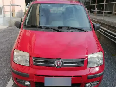 Usata Fiat Panda 69 CV (50 kW) 2007 Rosso Utilitaria