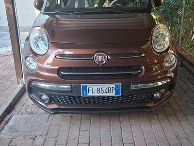 Usata Fiat 500L Lounge 120 CV (88 kW) 2018 Marrone Monovolume