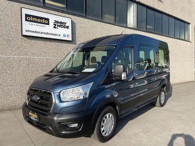 Begagnad Ford Transit 131 HK (96 kW) 2021 Blå Minibuss