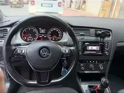 Usata VW Golf VII 110 CV (80 kW) 2013 Bianco Berlina