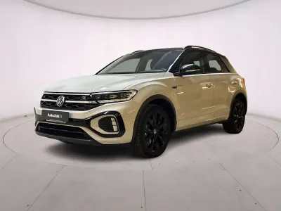 Usata VW T-Roc R-line 116 CV (85 kW) 2022 Beige SUV