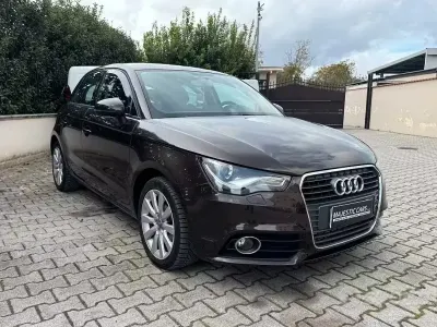 Usata Audi A1 S-Line 90 CV (66 kW) 2014 Marrone Utilitaria
