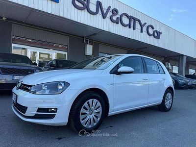 Usata VW Golf VII 110 CV (80 kW) 2017 Bianco Berlina
