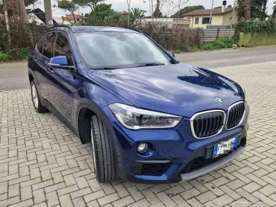 Usata BMW X1 Efficient Dynamics 150 CV (110 kW) 2018 Blu SUV