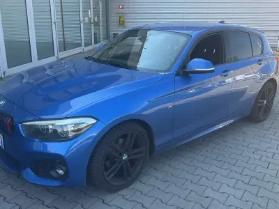 Usata BMW 116 M Sport 116 CV (85 kW) 2019 Blu/azzurro Utilitaria