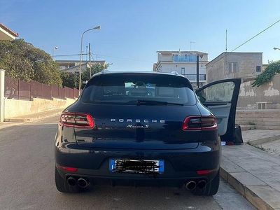 Usata Porsche Macan S 250 CV (183 kW) 2015 Blu SUV