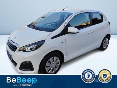 Usata Peugeot 108 Active 82 CV (60 kW) 2014 Bianco pastello Berlina