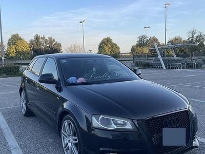 Usata Audi A3 Ambition 170 CV (125 kW) 2010 Nero Utilitaria