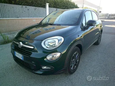 Usata Fiat 500X Business 95 CV (69 kW) 2015 Verde SUV