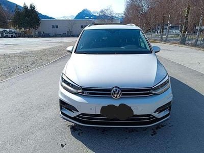Usata VW Touran R-line 150 CV (110 kW) 2016 Bianco Monovolume