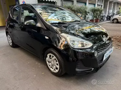 Usata Hyundai i10 Prime 67 CV (49 kW) 2019 Nero Utilitaria