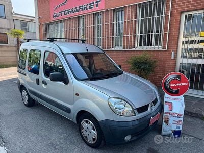 Usata Renault Kangoo Expression 82 CV (60 kW) 2004 Grigio Monovolume