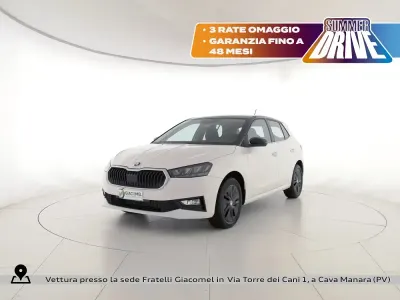 Usata Skoda Fabia Style 80 CV (58 kW) 2023 Bianco magnolia grigio graphite metalliz Utilitaria