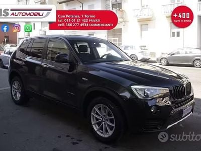 Usata BMW X3 xLine 190 CV (139 kW) 2016 Nero SUV