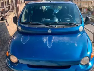 Käytetty Fiat Multipla 116 HP (85 kW) 2002 Sininen Tila-auto