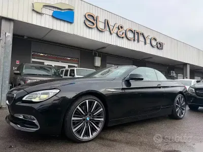 Begagnad BMW 640 Cabriolet 313 HK (230 kW) 2017 Svart Cab