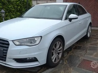 Usata Audi A3 Ambiente 110 CV (80 kW) 2015 Bianco Berlina