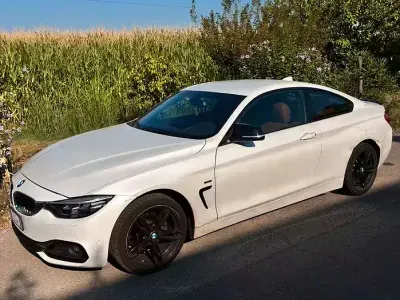 Usata BMW 420 Coupé 190 CV (139 kW) 2015 Bianco Coupé