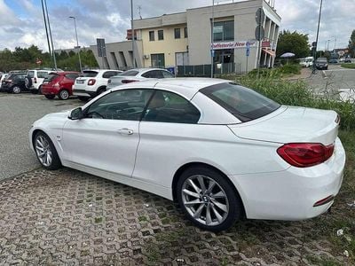 Brugt BMW 420 Luxury Line 184 HK (135 kW) 2017 Hvid Cabriolet