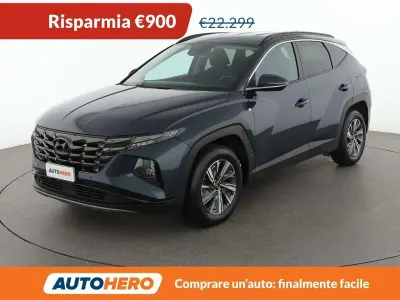 Usata Hyundai Tucson 230 CV (169 kW) 2022 Blu/azzurro SUV