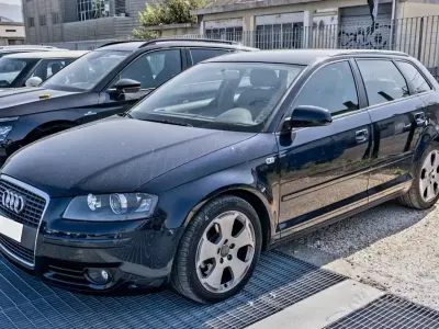 Usata Audi A3 Sportback Ambition 170 CV (125 kW) 2007 Nero Utilitaria