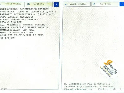 Usata Citroën C3 PureTech 83 CV (61 kW) 2022 Utilitaria