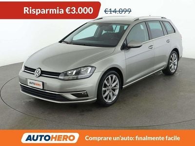 Usata VW Golf VII Highline 116 CV (85 kW) 2017 Grigio Station wagon