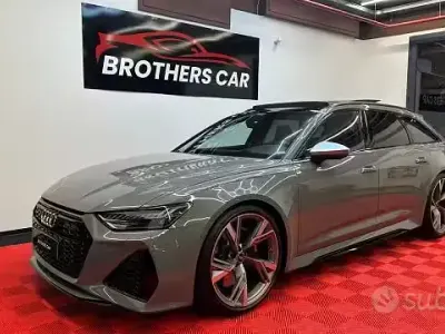 Usata Audi RS6 Ambiente 600 CV (441 kW) 2023 Grigio Station wagon