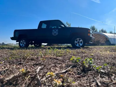 Usata Chevrolet Silverado Sport 193 CV (141 kW) 1996 Nero Pick-up
