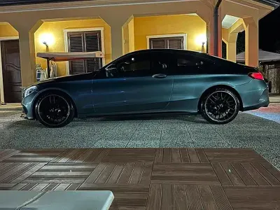 Usata Mercedes C250 AMG Line Premium Plus 204 CV (150 kW) 2016 Grigio Coupé