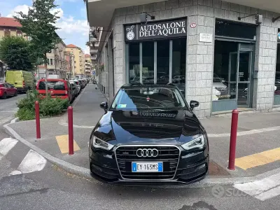 Usata Audi A3 S-Line 184 CV (135 kW) 2015 Nero Berlina