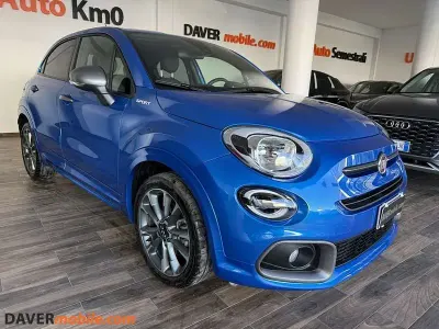 Usata Fiat 500X Sport 150 CV (110 kW) 2022 Azzurro SUV