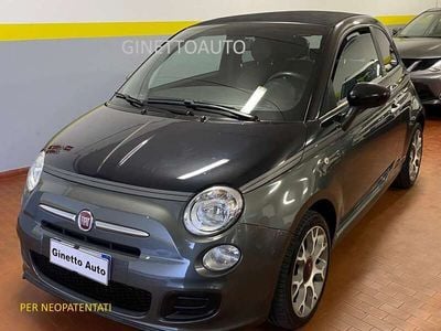 Usata Fiat 500C Sport 69 CV (50 kW) 2013 Grigio Cabrio