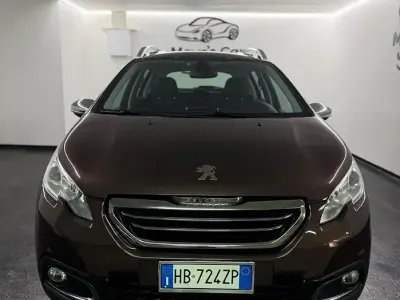 Usata Peugeot 2008 92 CV (67 kW) 2014 Rosso SUV