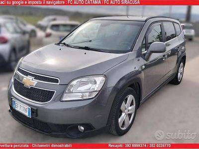 Usata Chevrolet Orlando LTZ 163 CV (119 kW) 2011 Grigio Monovolume