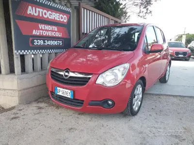 Usata Opel Agila Enjoy 86 CV (63 kW) 2008 Rosso Utilitaria