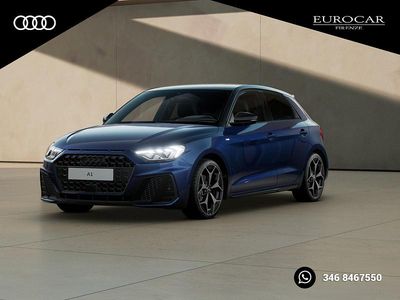 Nuova Audi A1 Sportback Design 116 CV (85 kW) 2025 Blu navarra metallizzato nero mito metal Utilitaria