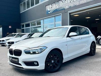 Usata BMW 114 Sport Line 95 CV (69 kW) 2016 Bianco Utilitaria