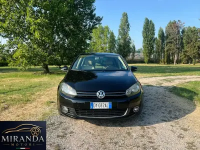 Usata VW Golf VI Highline 160 CV (117 kW) 2009 Nero Berlina