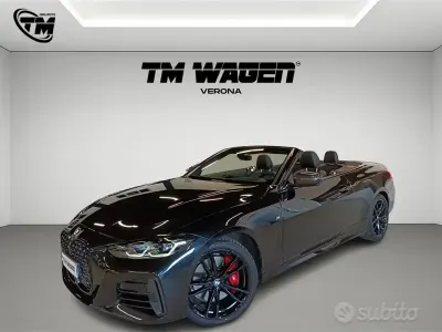 Usata BMW M440 Efficient Dynamics 340 CV (250 kW) 2024 Nero Cabrio