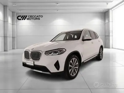 Usata BMW X3 190 CV (139 kW) 2022 Bianco SUV