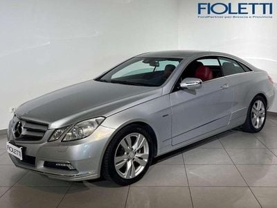 Usata Mercedes E250 Avantgarde 204 CV (150 kW) 2009 Argento Coupé