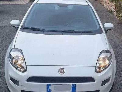 Usata Fiat Punto Lounge 69 CV (50 kW) 2016 Bianco Utilitaria
