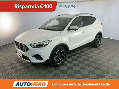 Usata MG ZS Luxury 106 CV (77 kW) 2024 Bianco SUV