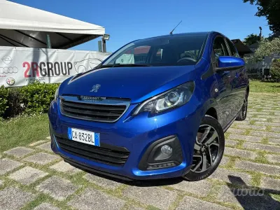 Begagnad Peugeot 108 Allure 72 HK (52 kW) 2020 Blå Sedan
