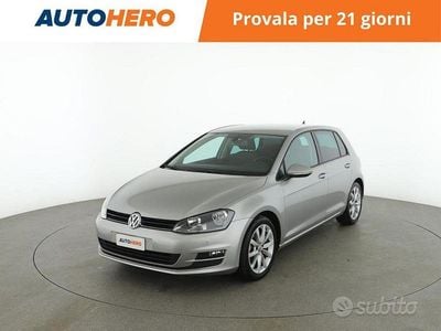 Usata VW Golf VII Highline 125 CV (91 kW) 2015 Grigio Berlina