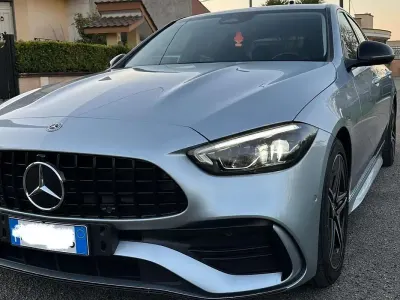 Usata Mercedes C220 Premium 200 CV (147 kW) 2021 Grigio Berlina