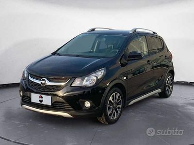 Usata Opel Karl Rocks 74 CV (54 kW) 2018 Nero Utilitaria