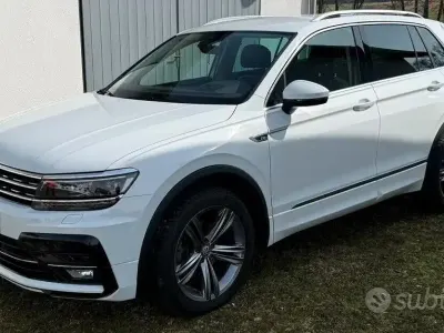 Usata VW Tiguan Highline 150 CV (110 kW) 2019 Bianco SUV